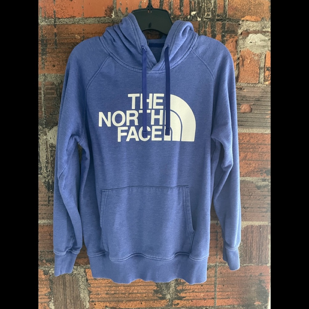 Blue North Face Hoodie, Medium